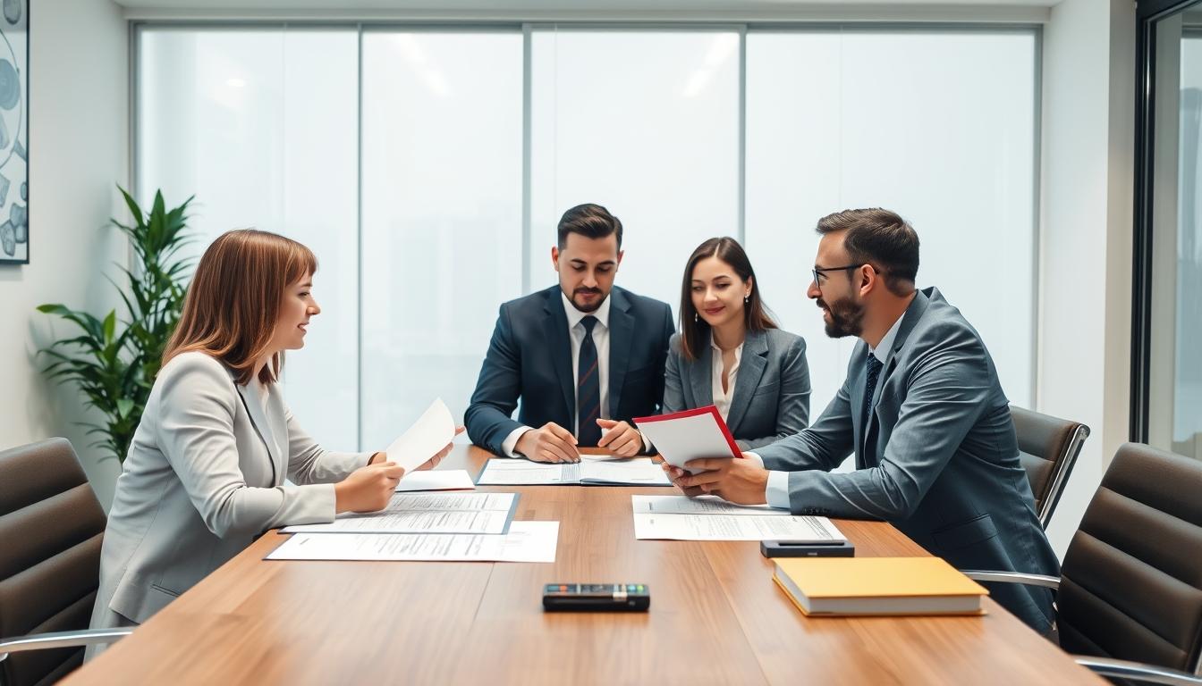 Property title transfer documents and closing confirmation